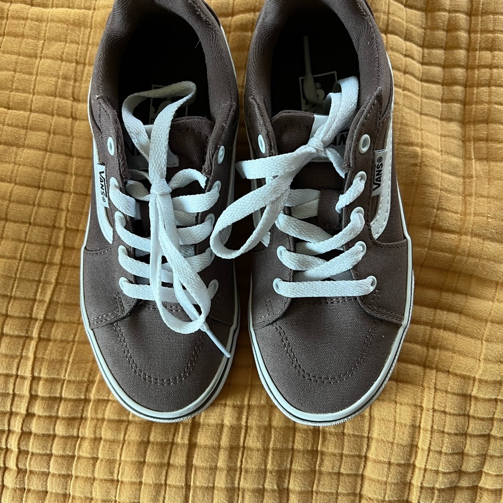 Vans Kids Chocolate Brown Sneakers